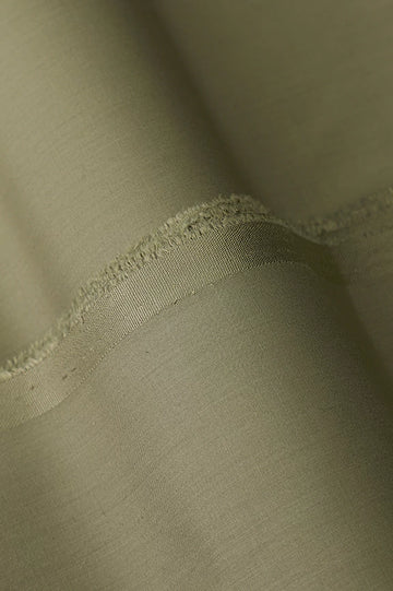 Olive Wash & Wear Fabric