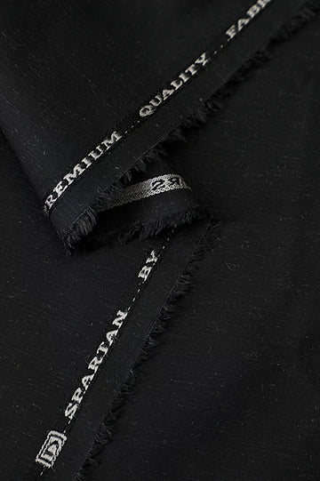 Charcoal Wash & Wear Fabric