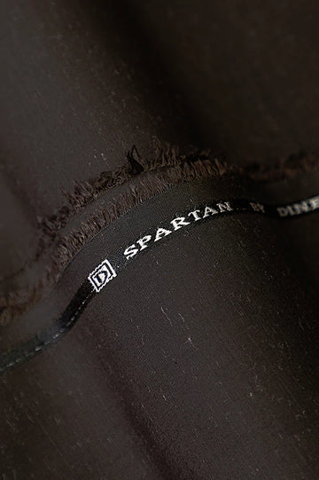 Dark Brown Wash & Wear Fabric