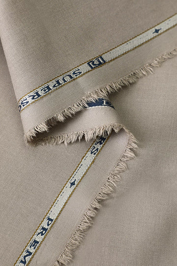 Beige Wash & Wear Fabric