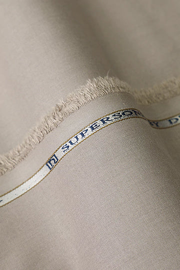 Beige Wash & Wear Fabric
