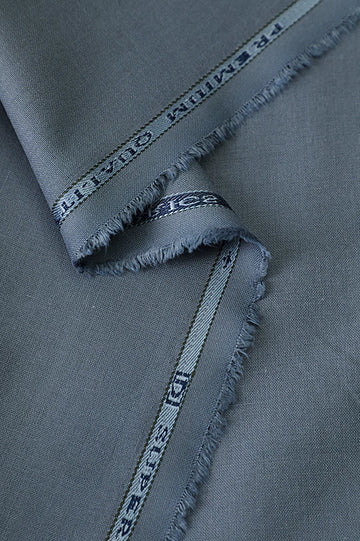 Light Grey Wash & Wear Fabric