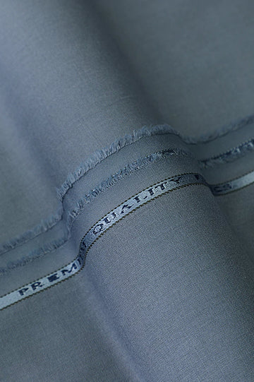 Light Grey Wash & Wear Fabric