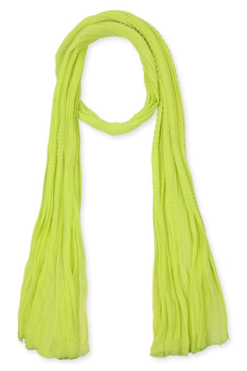 Light Green Crinkle Chiffon Dupatta