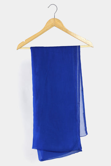 Blue Chiffon Dupatta From Diners