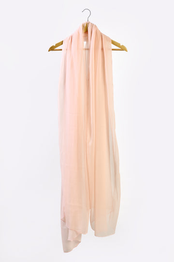 Pink Chiffon Dupatta From Diners