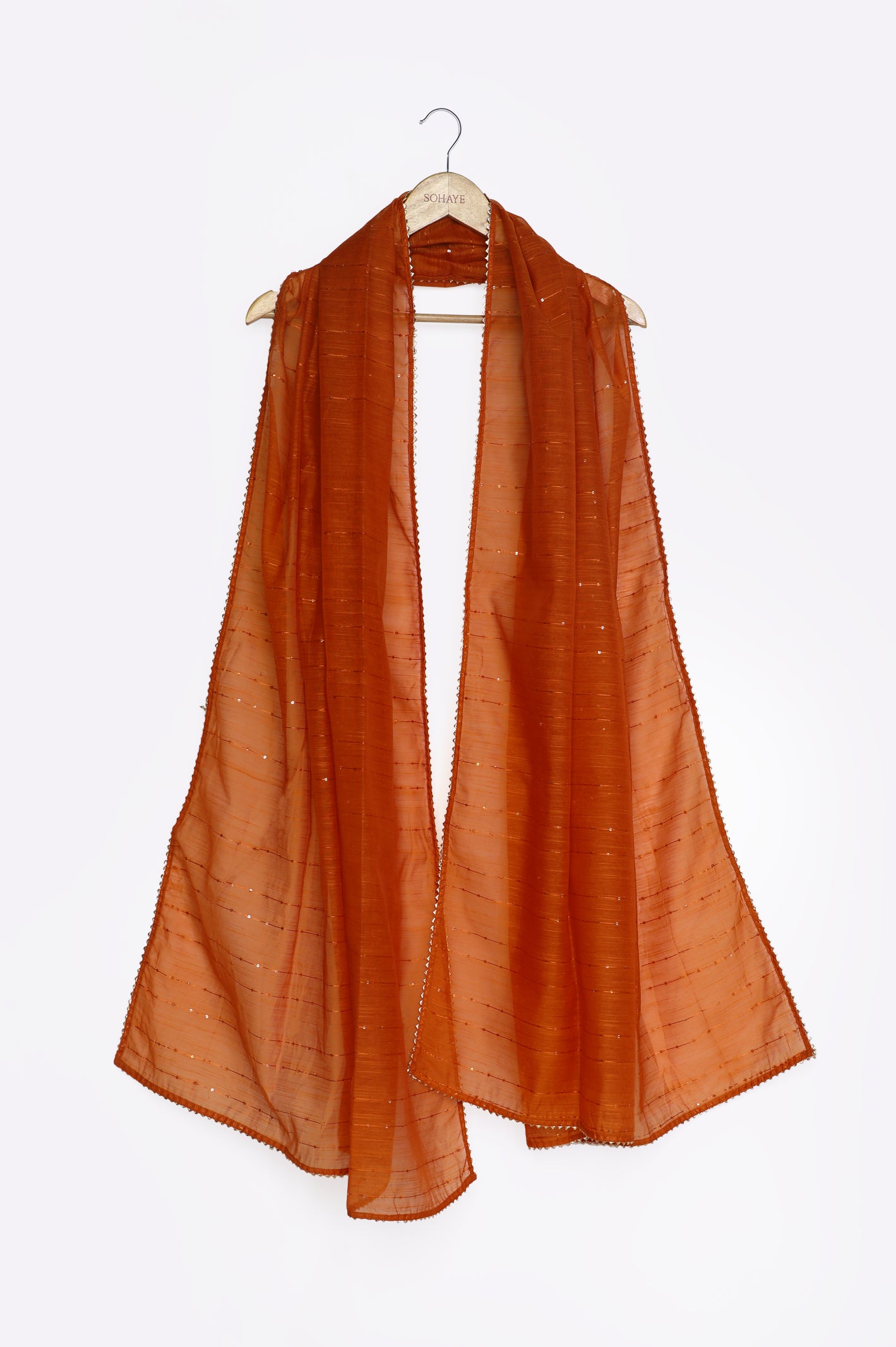 Orange Dupatta From Diners