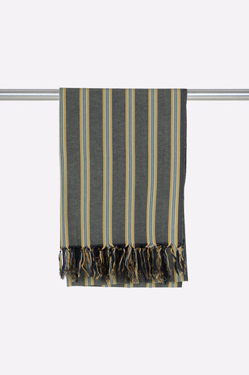 Grey Plain Dupatta