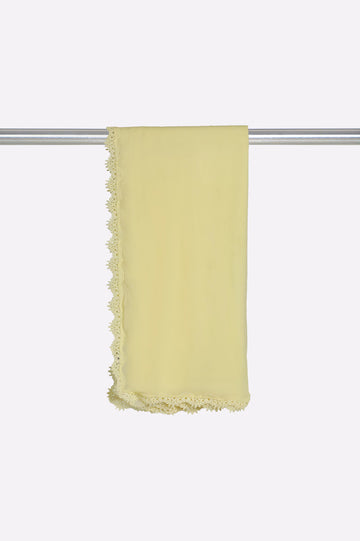 Yellow Lace Dupatta