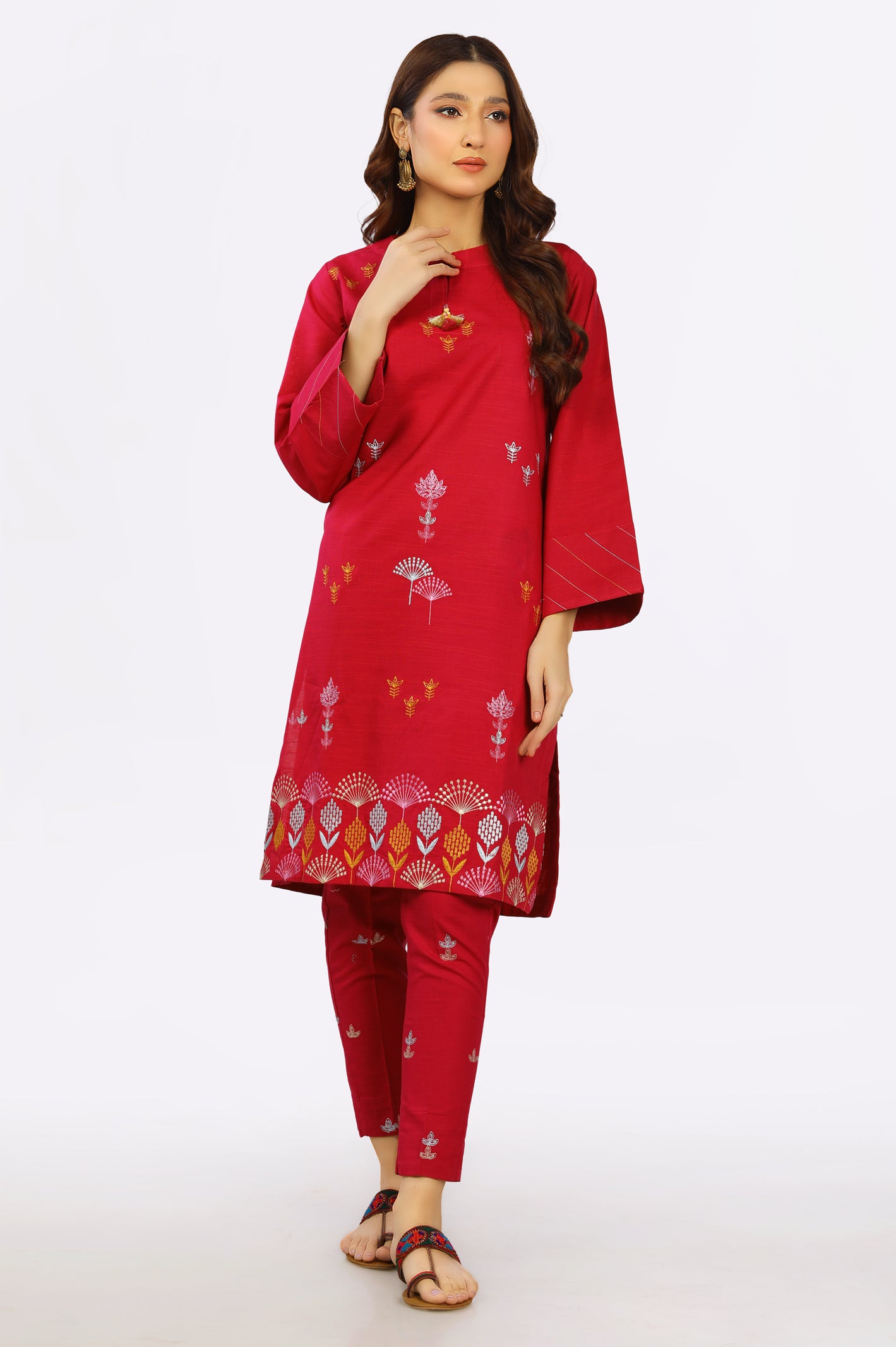 Khaddar Embroidered 2PC Suit From Diners