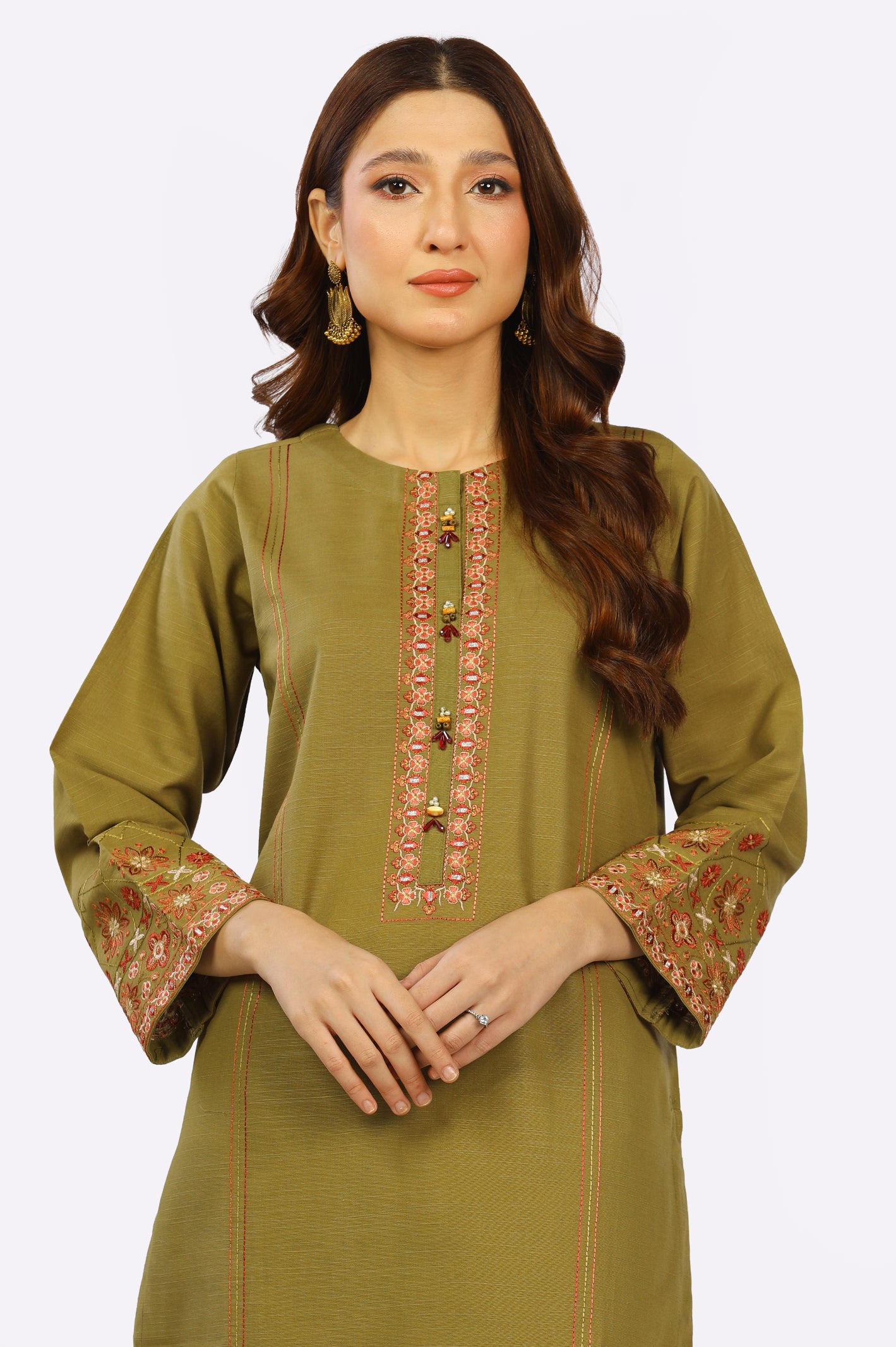 Khaddar Embroidered 2PC Suit From Diners