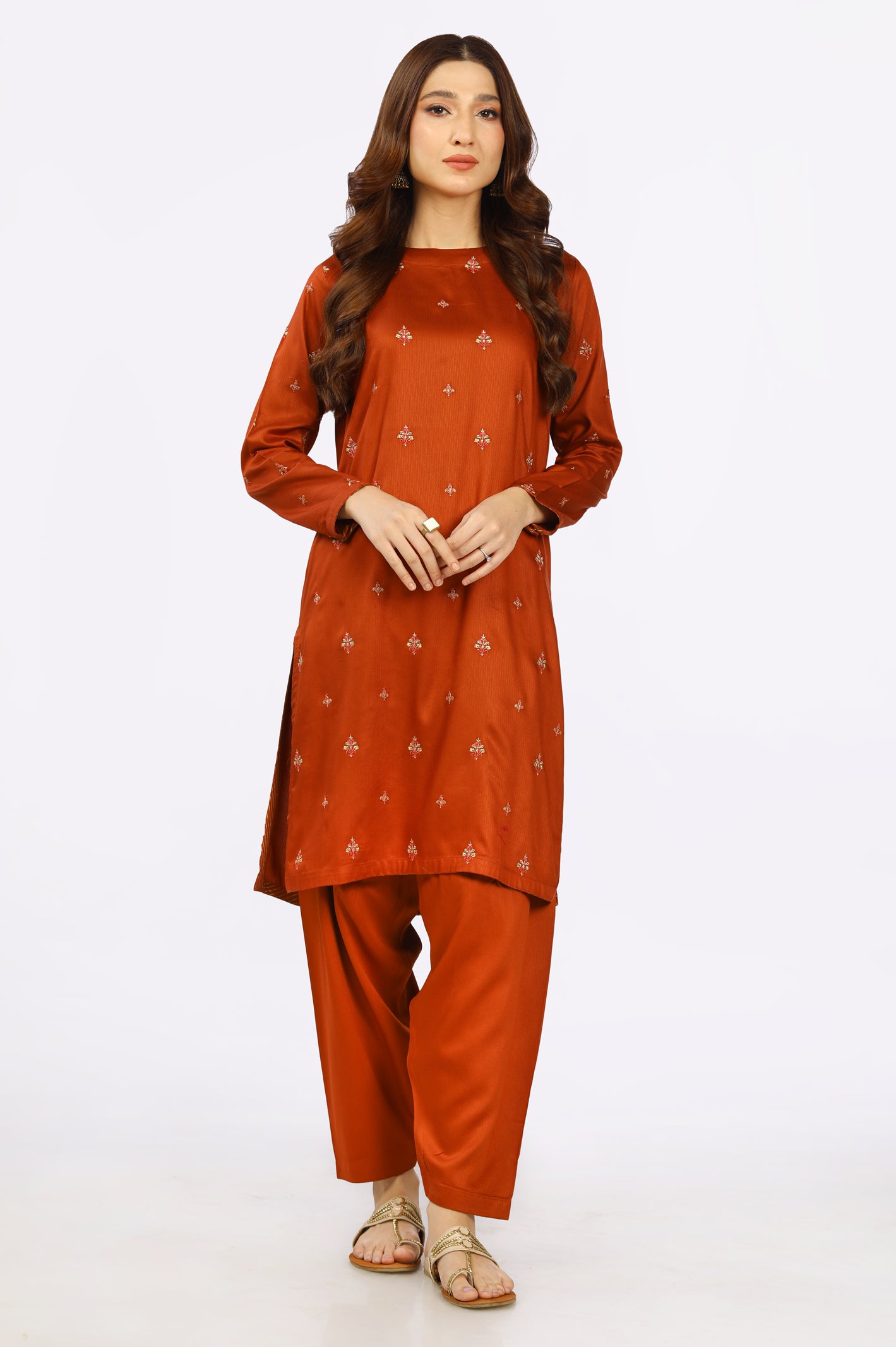 Cottel Embroidered 2PC Suit From Diners