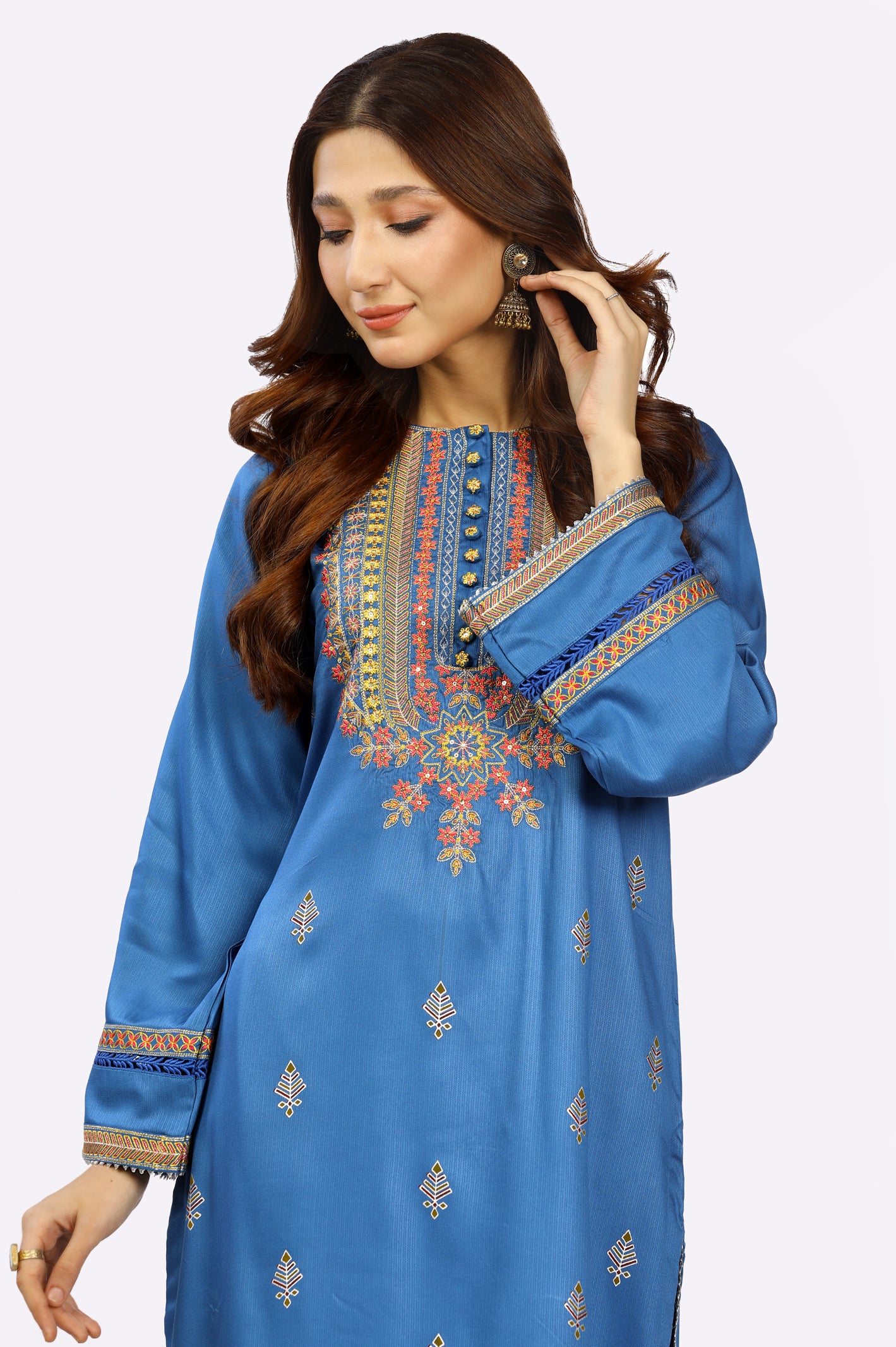 Cottel Embroidered 2PC Suit From Diners