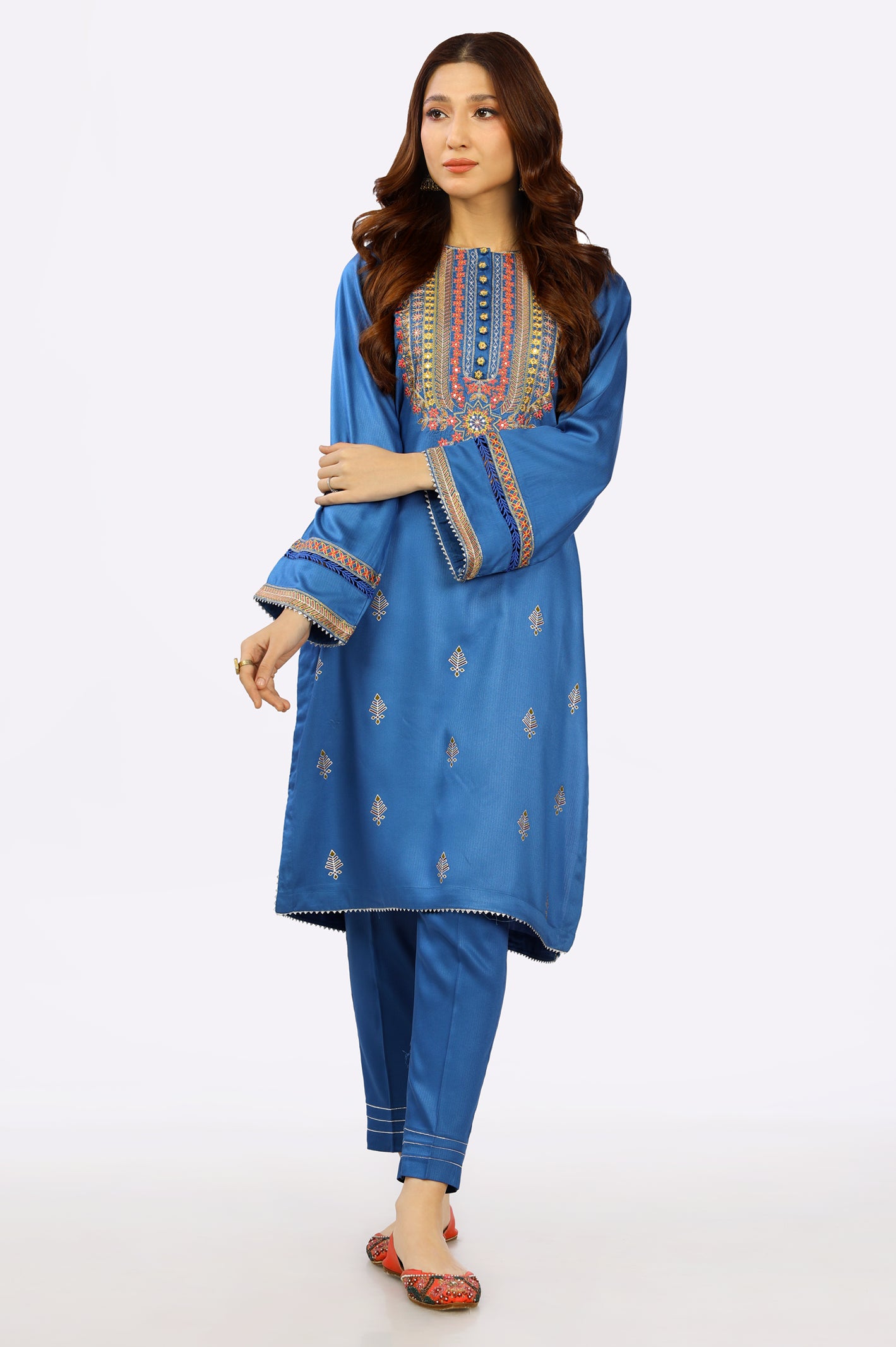 Cottel Embroidered 2PC Suit From Diners