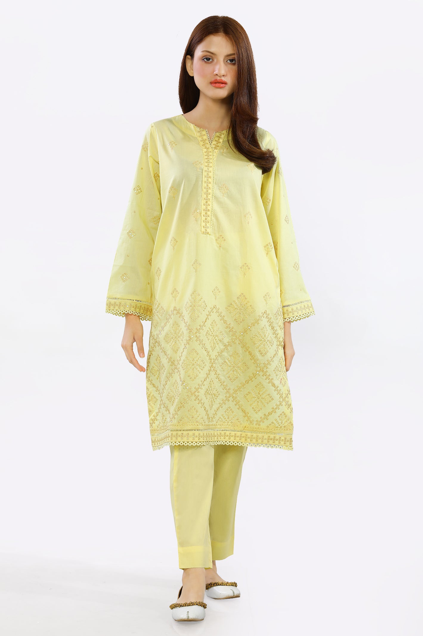 2PC Yellow Suit From Diners