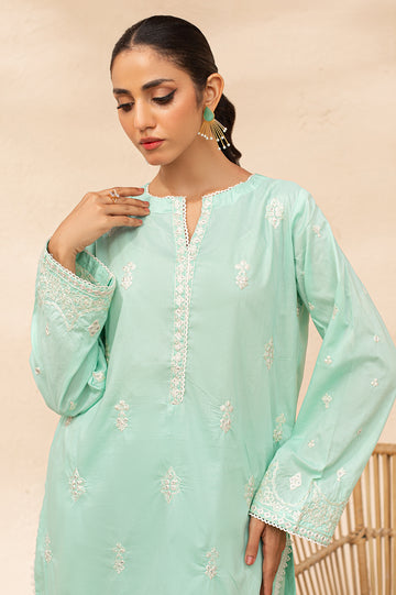 2PC Embroidered Suit From Diners