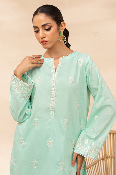 2PC Embroidered Suit From Diners