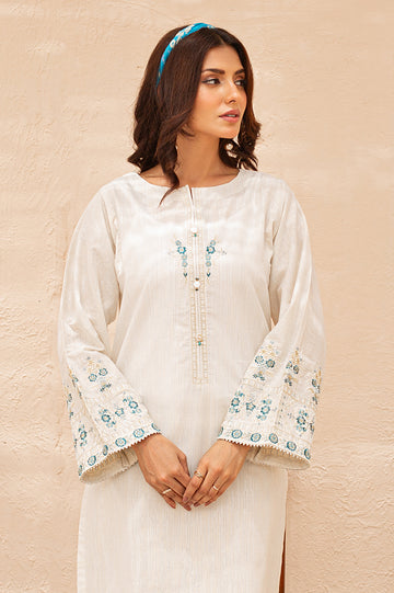 2PC Embroidered Suit From Diners