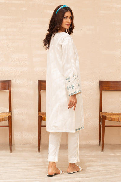 2PC Embroidered Suit From Diners