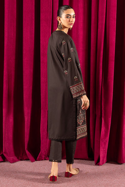 2PC Black Embroidered Suit From Diners