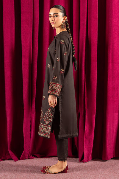 2PC Black Embroidered Suit From Diners