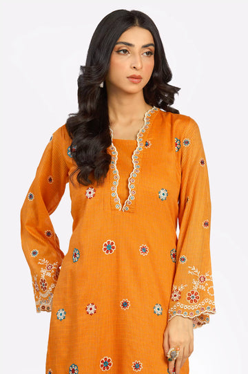 Yarn Dyed Embroidered 2PC Suit From Diners