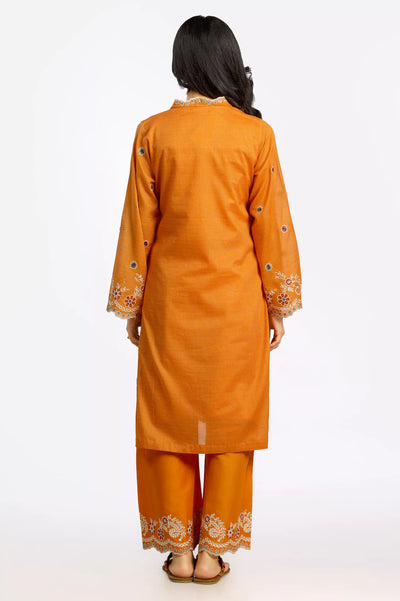 Yarn Dyed Embroidered 2PC Suit From Diners