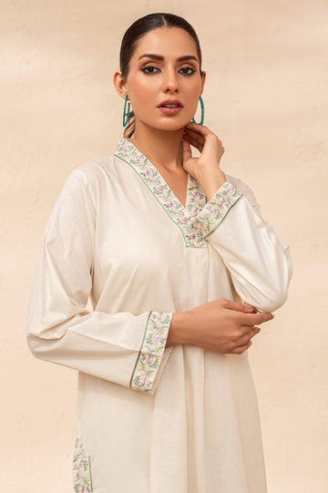 2PC Embroidered Suit From Diners