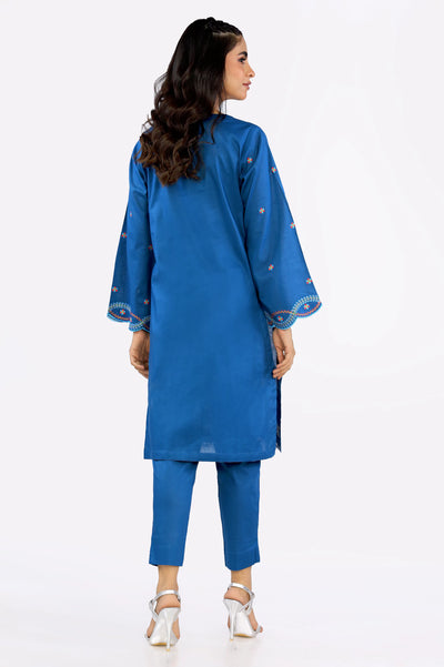 Cambric Embroidered 2PC Suit From Diners