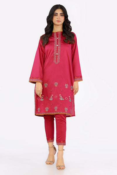 Cambric Embroidered 2PC Suit From Diners