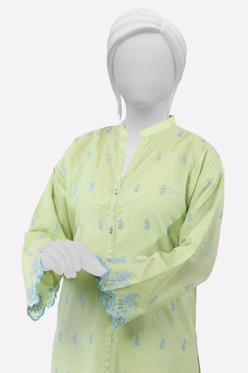 Light Green Embroidered 2PC From Sohaye By Diners