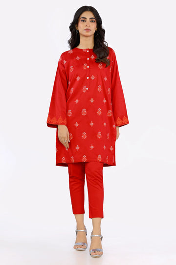 Cambric Embroidered 2PC Suit From Diners