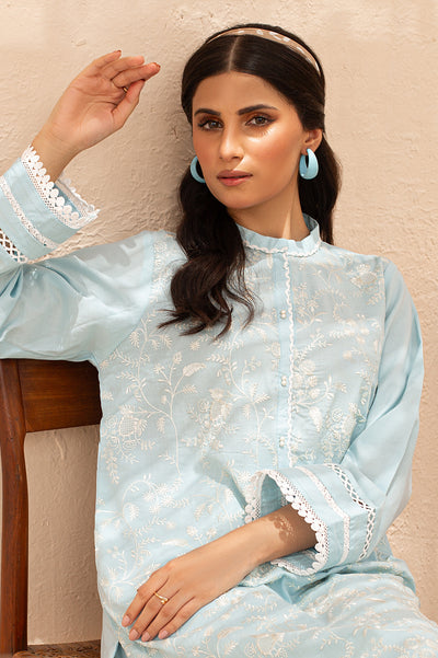 2PC Embroidered Suit From Diners