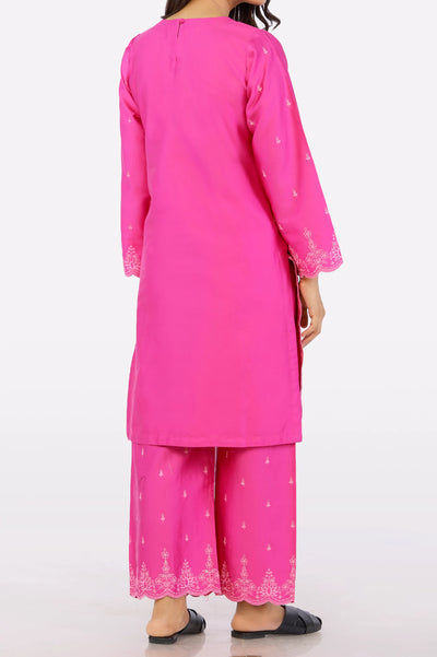 Pink Embroidered 2PC From Sohaye By Diners