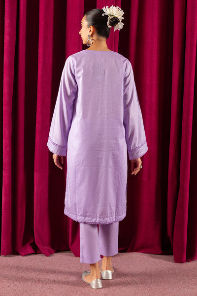 2PC Jacquard Solid Suit From Diners