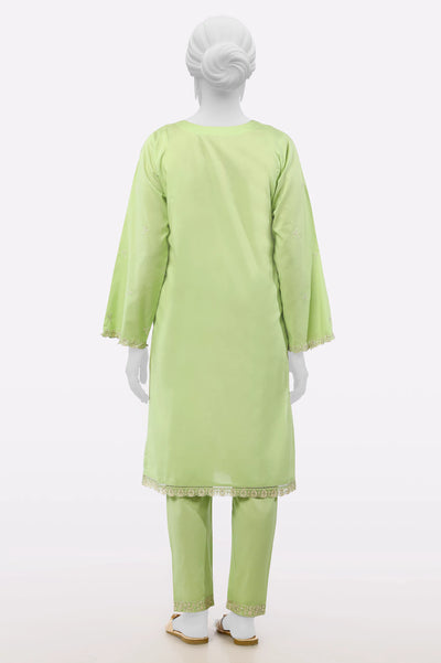 Light Green Embroidered 2PC From Sohaye By Diners