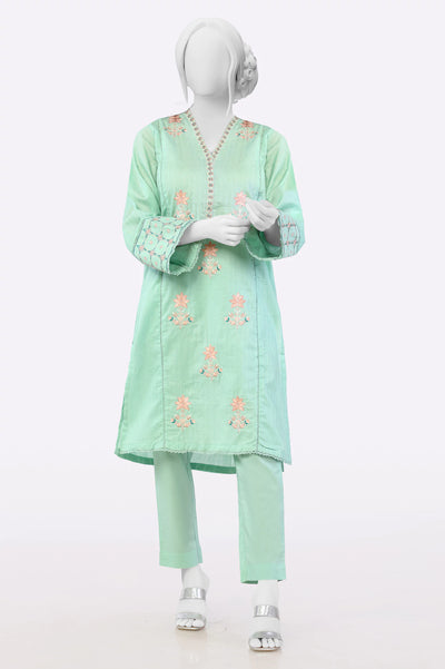 Light Green Embroidered 2PC From Sohaye By Diners