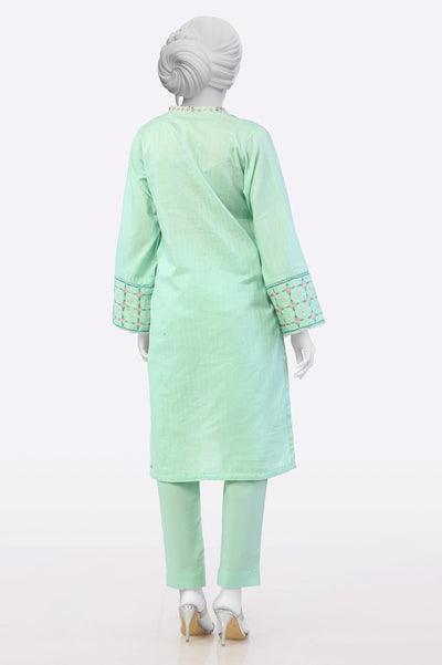 Light Green Embroidered 2PC From Sohaye By Diners
