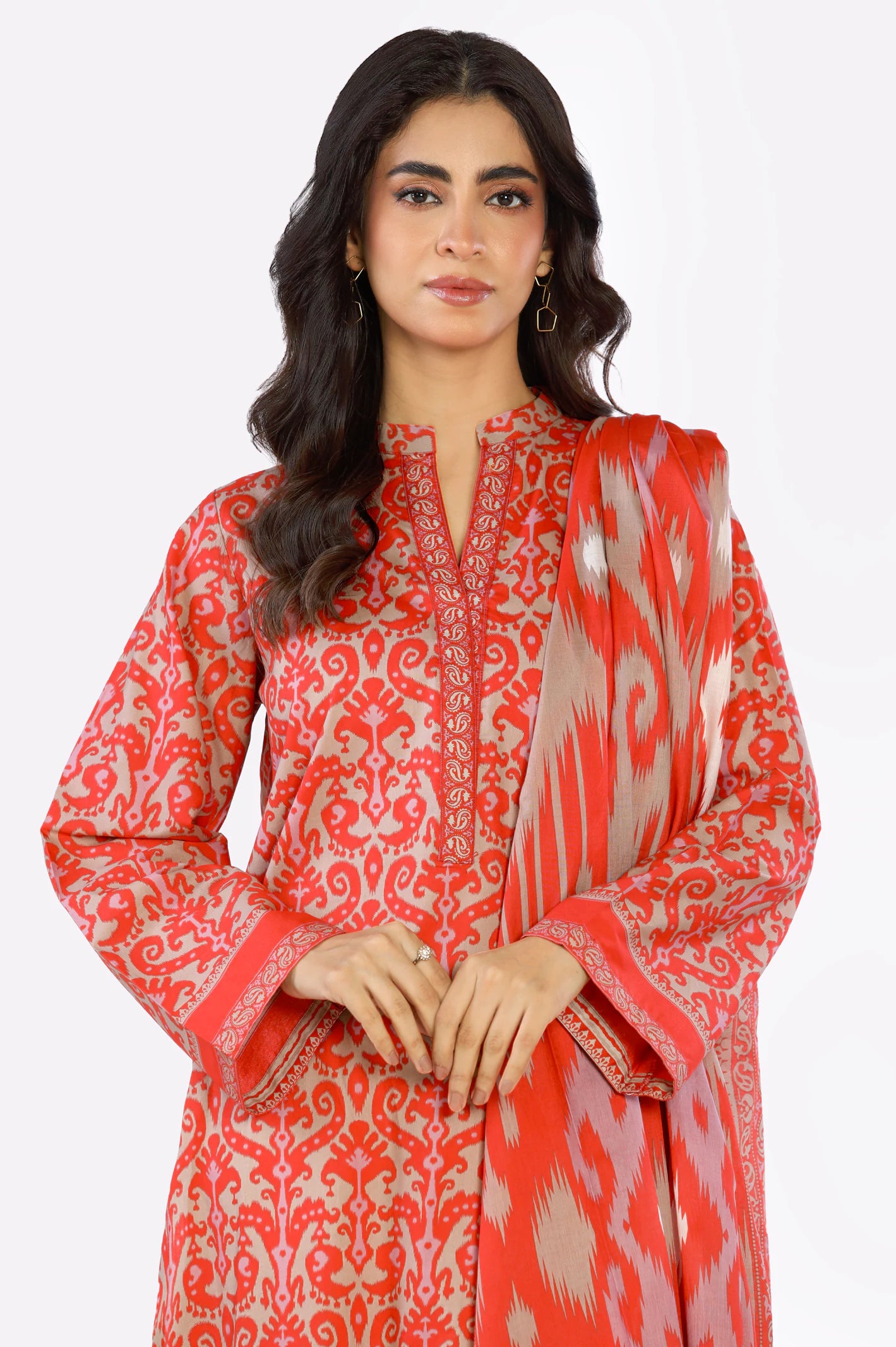 Cambric Printed 2PC Suit From Diners