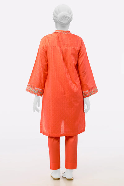 Coral Embroidered 2PC From Sohaye By Diners
