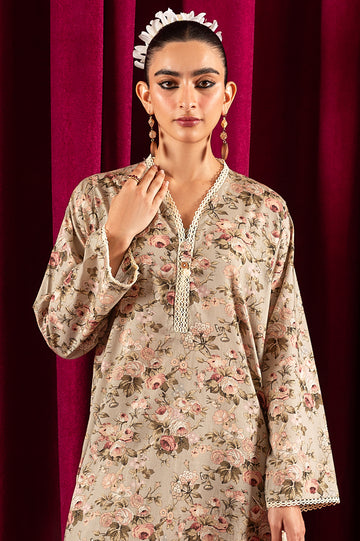 2PC Cambric Printed Suit From Diners