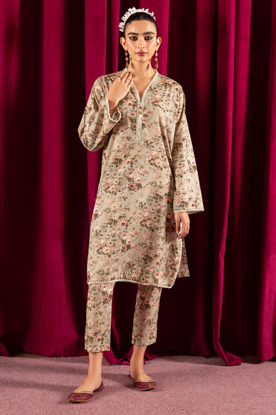 2PC Cambric Printed Suit From Diners