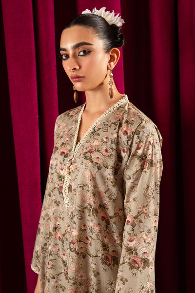 2PC Cambric Printed Suit From Diners