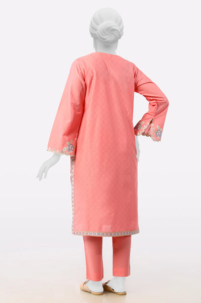 Pink Embroidered 2PC From Sohaye By Diners