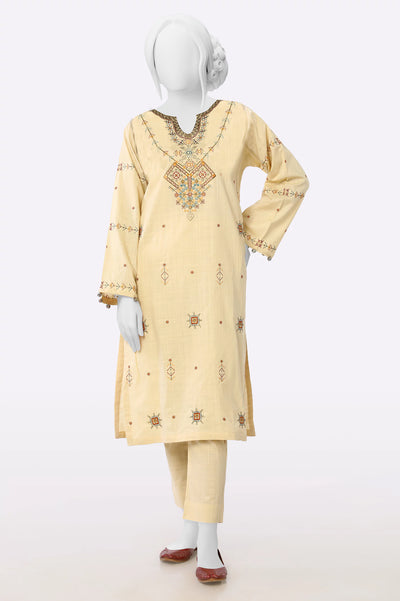 Dyed Embroidered 2PC From Sohaye By Diners