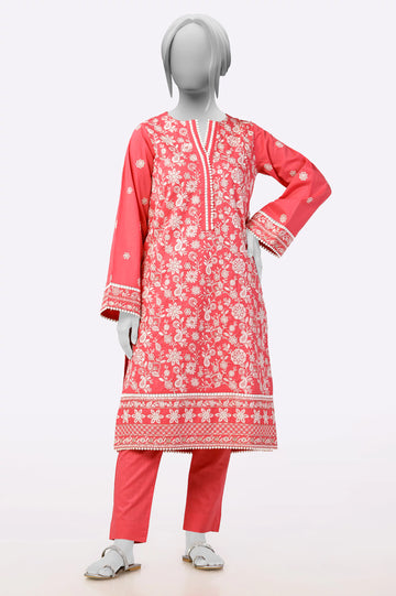 Pink Embroidered 2PC From Sohaye By Diners