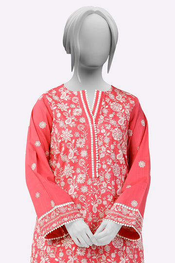 Pink Embroidered 2PC From Sohaye By Diners