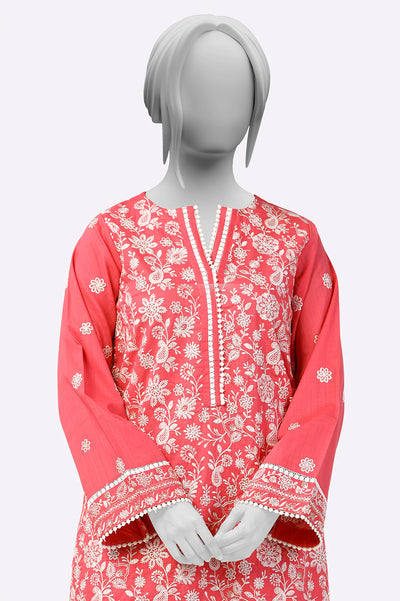 Pink Embroidered 2PC From Sohaye By Diners