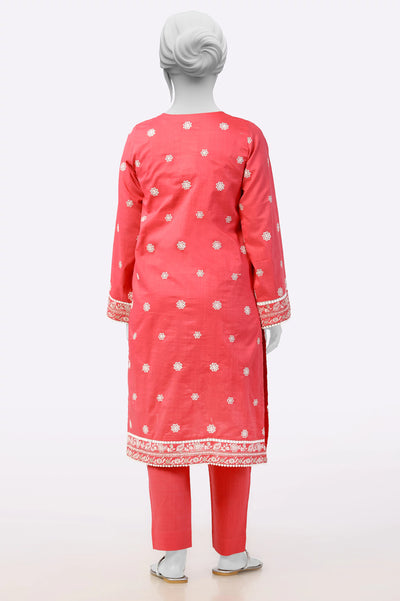 Pink Embroidered 2PC From Sohaye By Diners