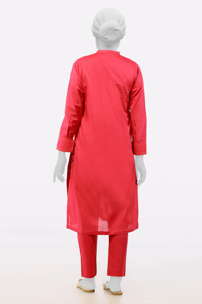 Pink Embroidered 2PC From Sohaye By Diners